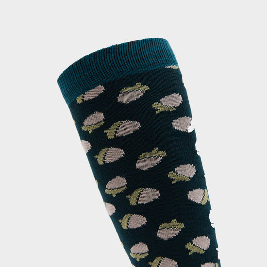 3 Pack Socks Green Autumn