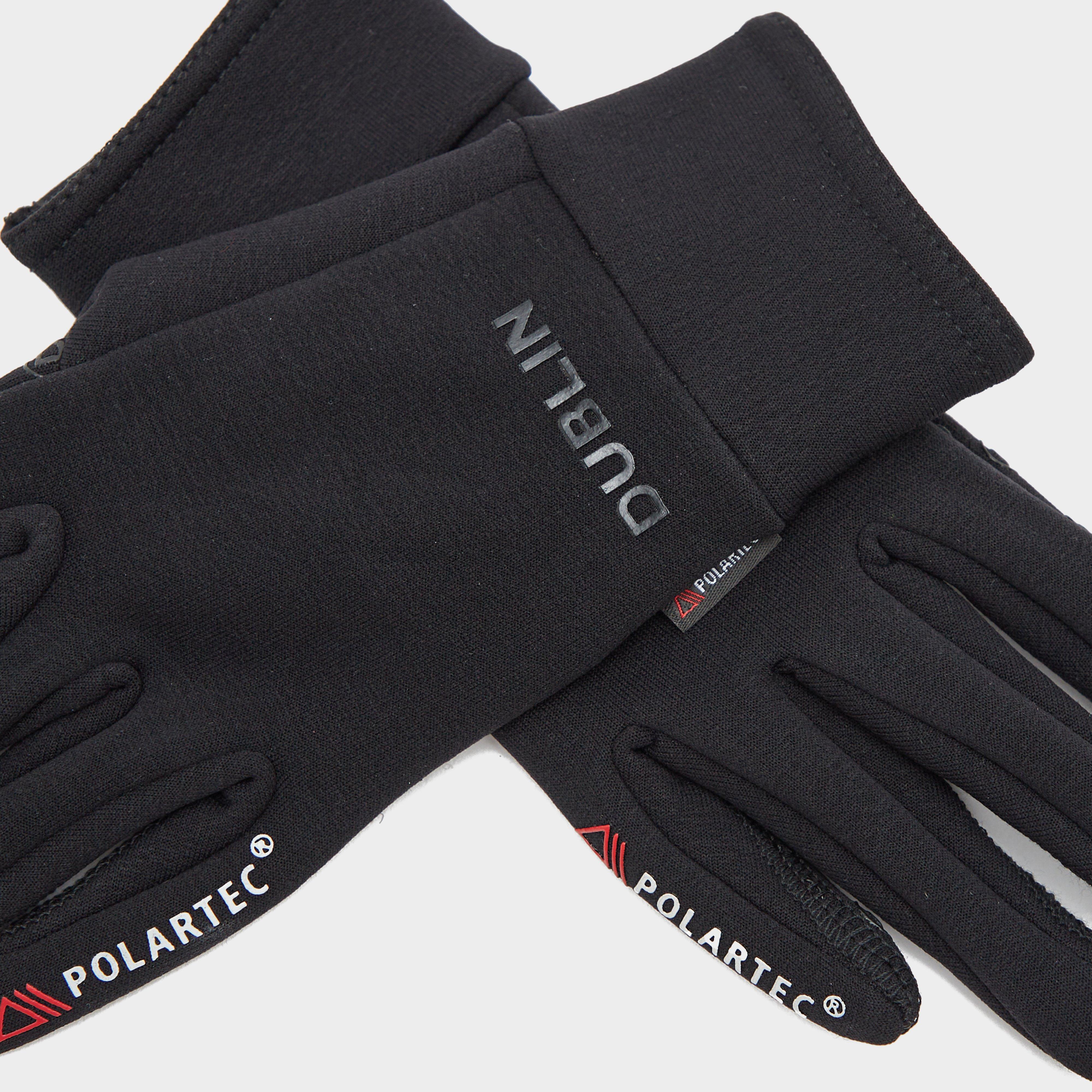 Polartec Fleece Riding Gloves Black