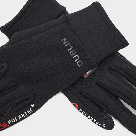 Polartec Fleece Riding Gloves Black