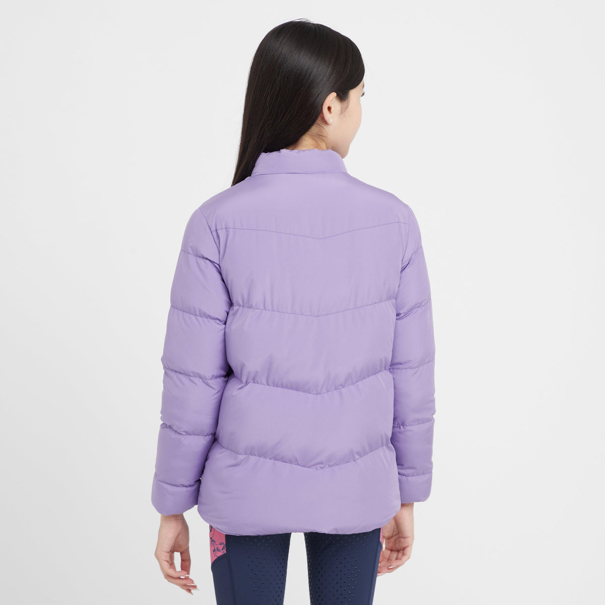 Kids Polly Everyday Puffer Jacket Paisley Purple