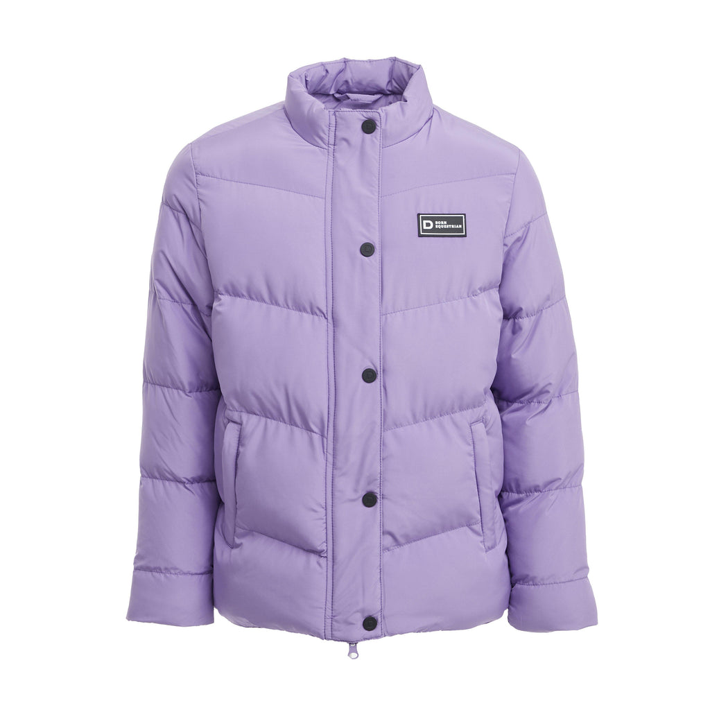 Kids Polly Everyday Puffer Jacket Paisley Purple