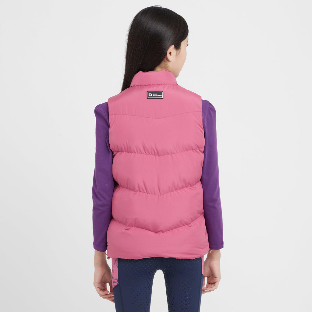 Kids Patrice Everyday Puffer Vest Red Violet
