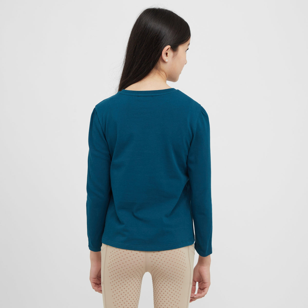 Kids Poppy Puff Sleeve Tee Legion Blue/Pony Silhouette