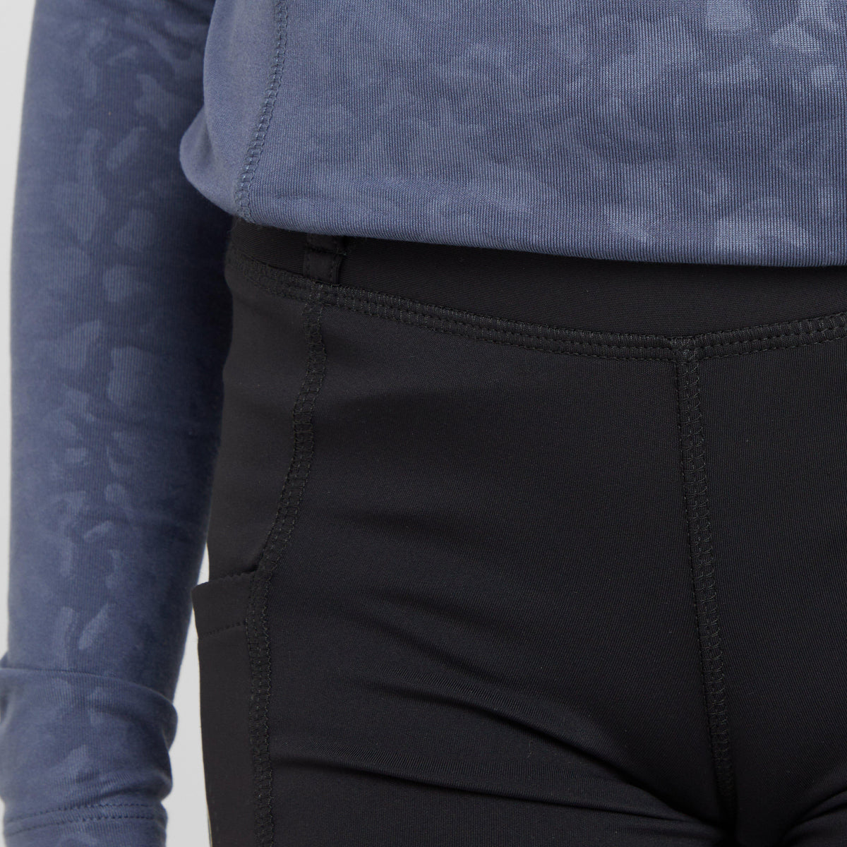 Kids Thermal Riding Tights Black