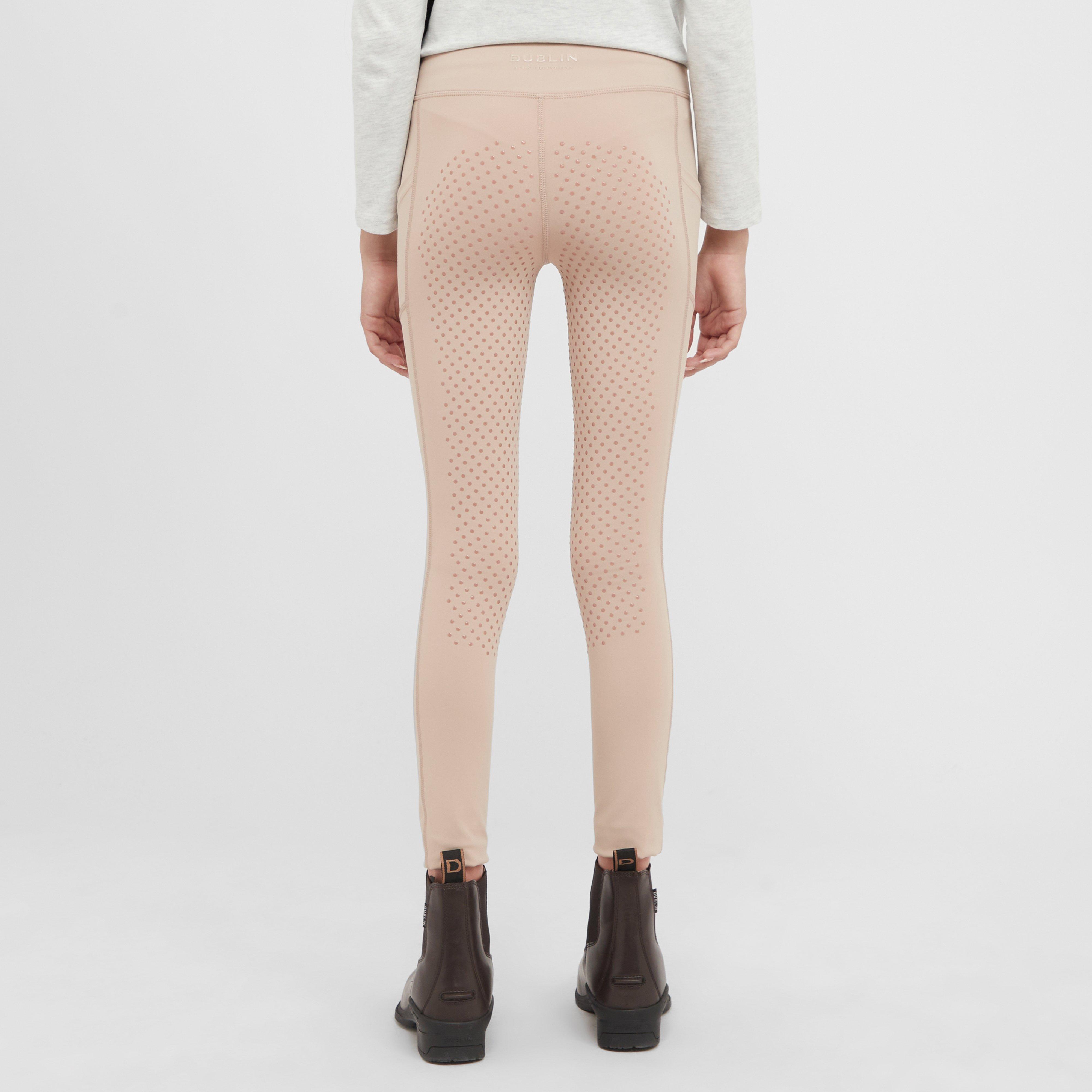 Kids Everyday Riding Tights Beige