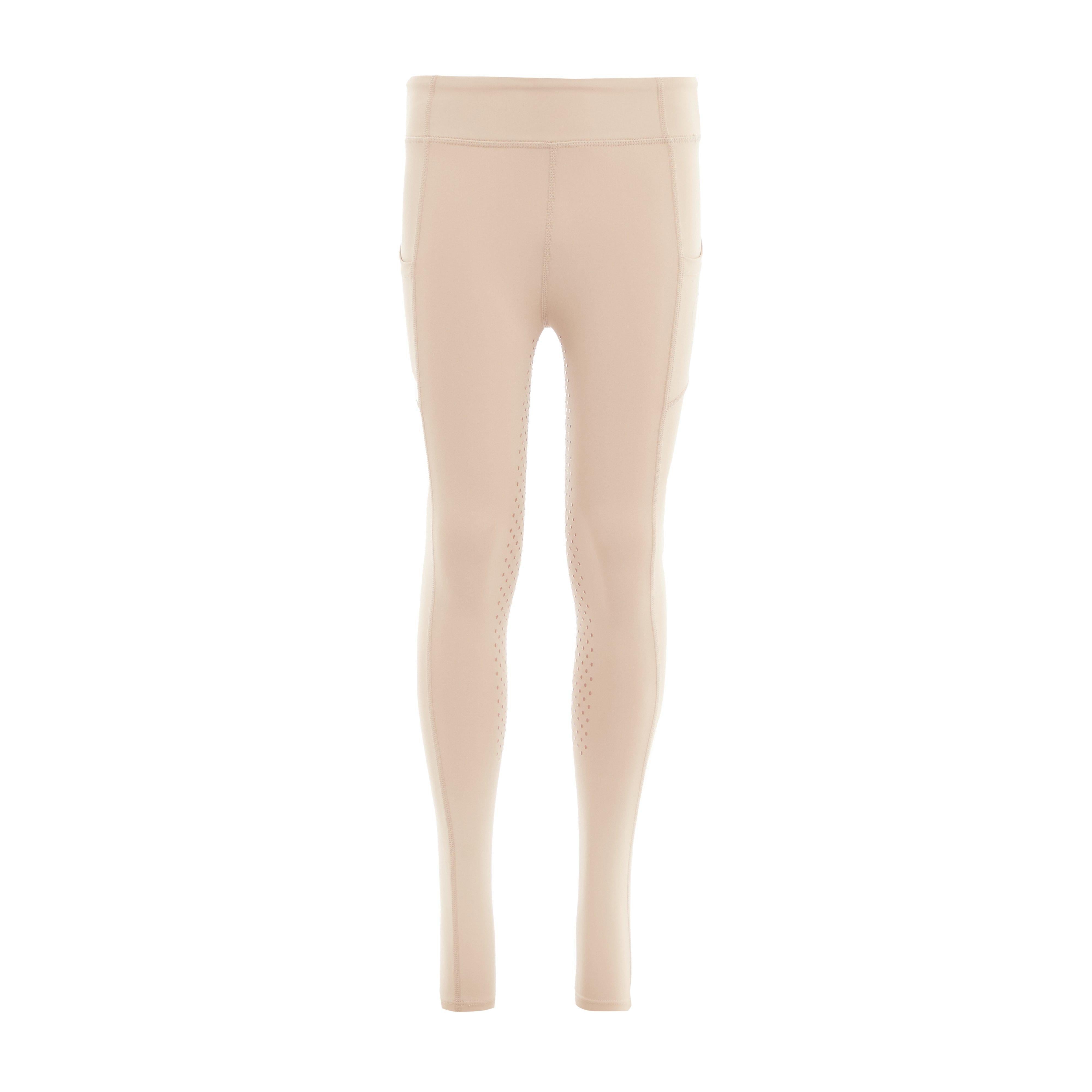 Kids Everyday Riding Tights Beige