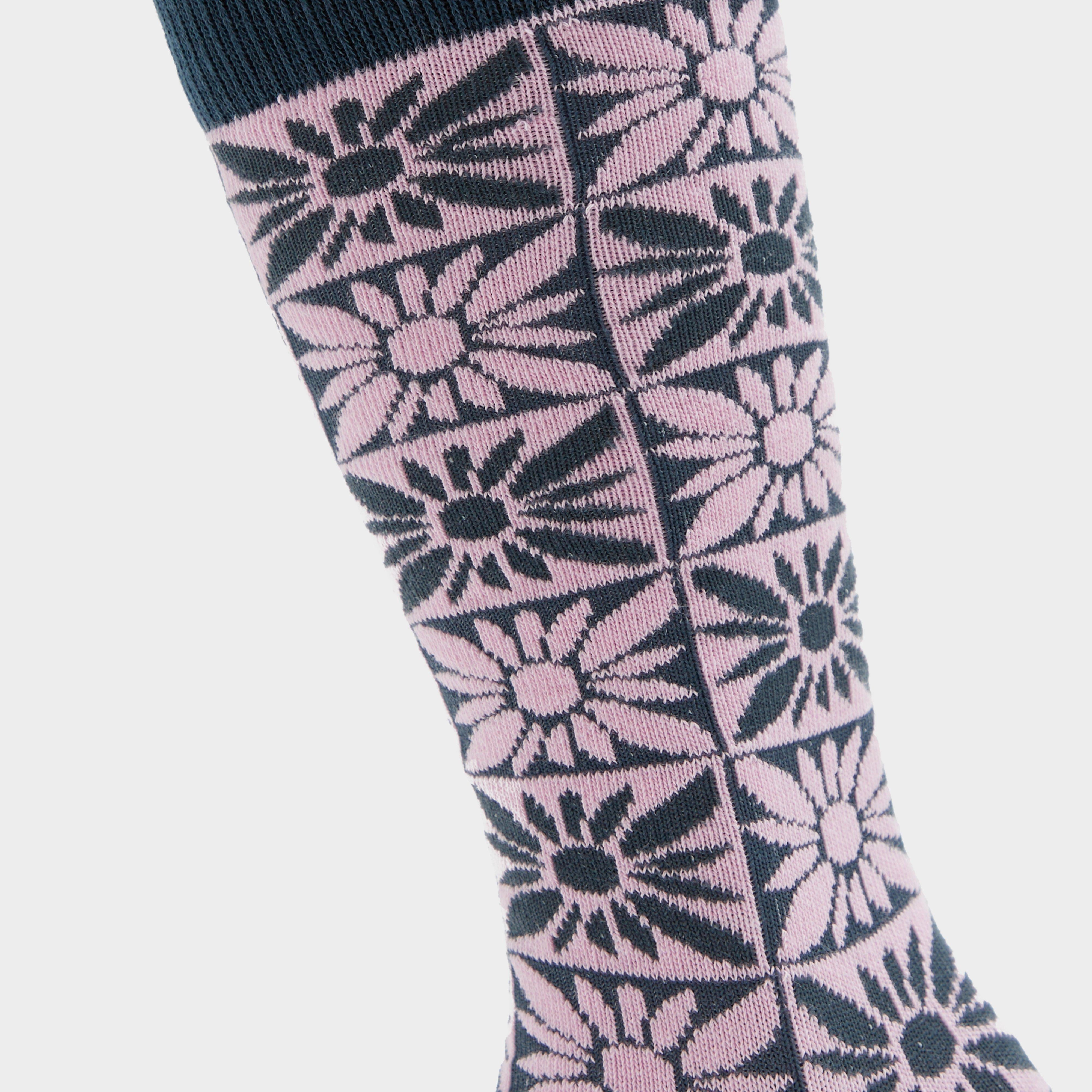 Kids 3 Pack Socks Geo Floral