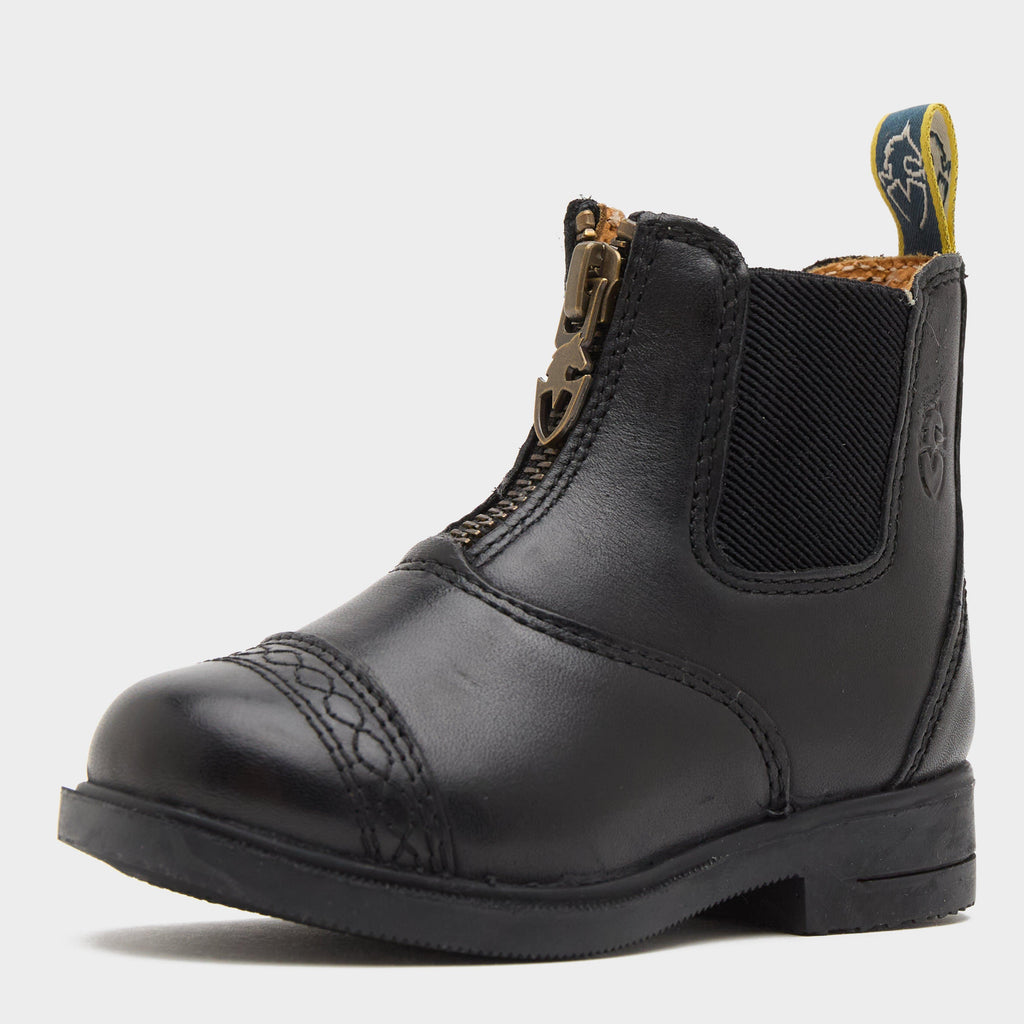 Kids Materia Paddock Boots Black