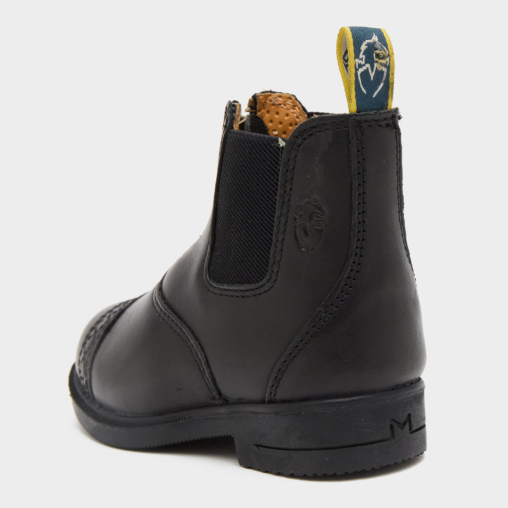 Kids Materia Paddock Boots Black