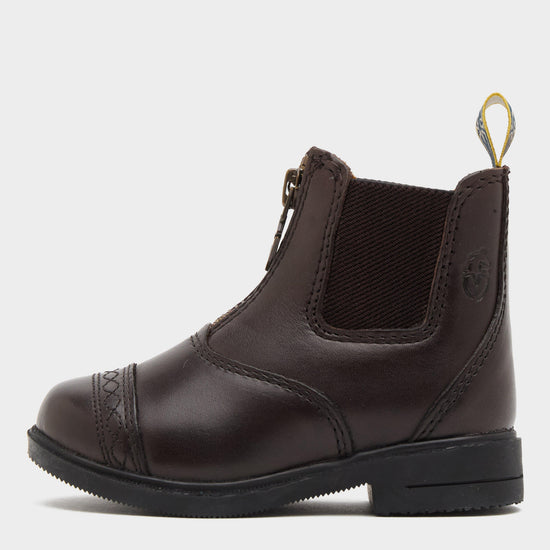 Kids Materia Paddock Boots Brown