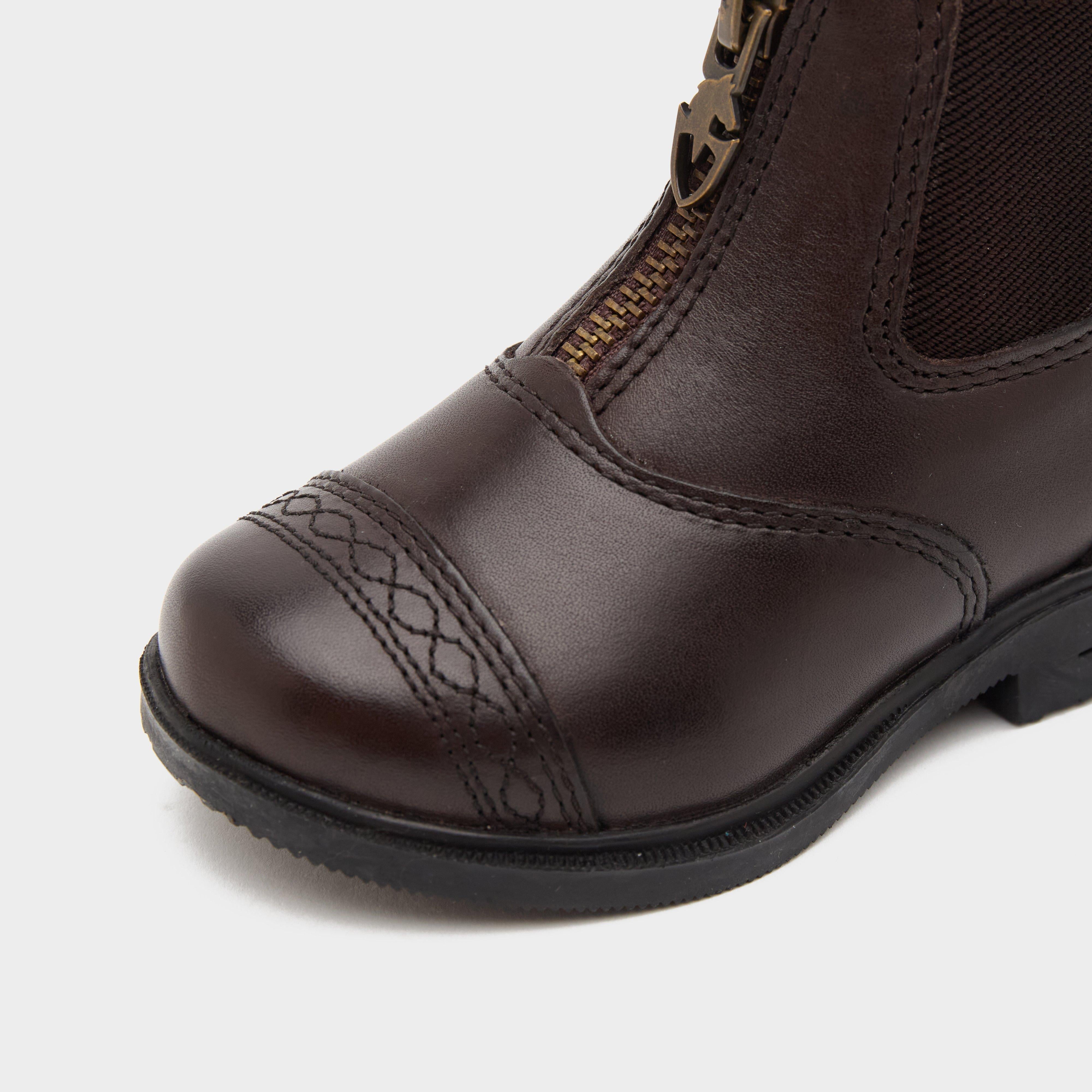 Kids Materia Paddock Boots Brown