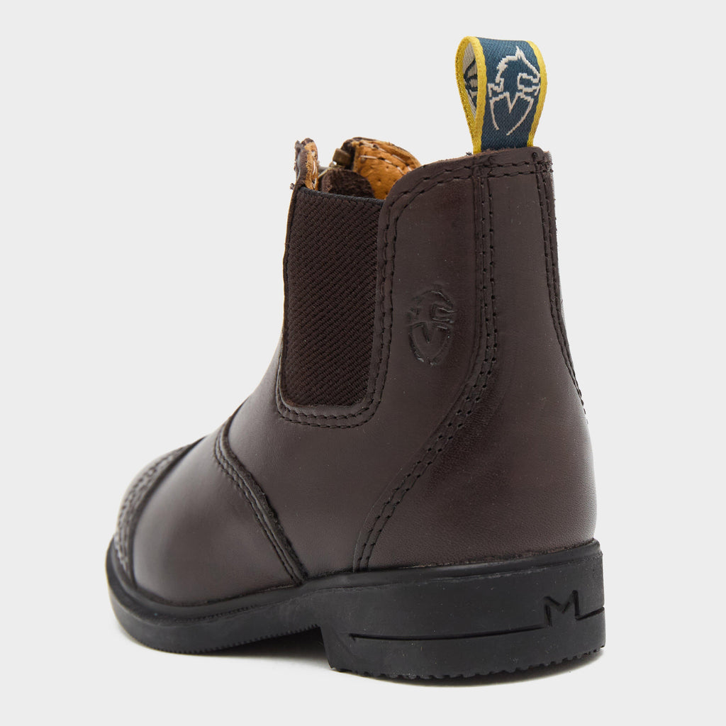 Kids Materia Paddock Boots Brown