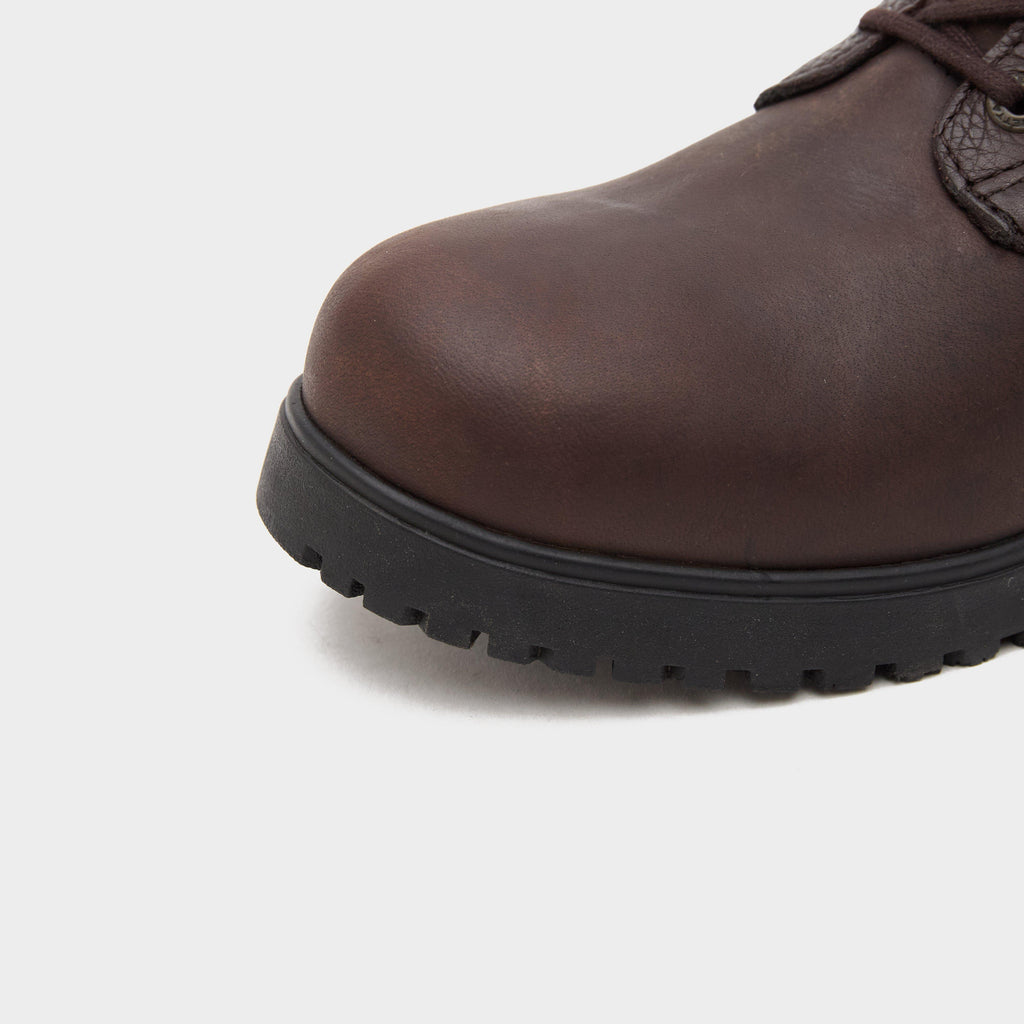 Womens Teramo Lace Country Boots Dark Brown