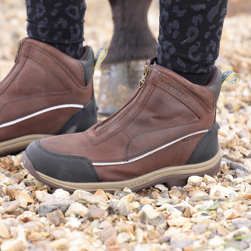 Womens Vittoria XGRIP Boots Brown