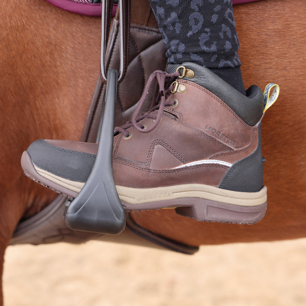 Womens Eleonora XGRIP Boots Brown