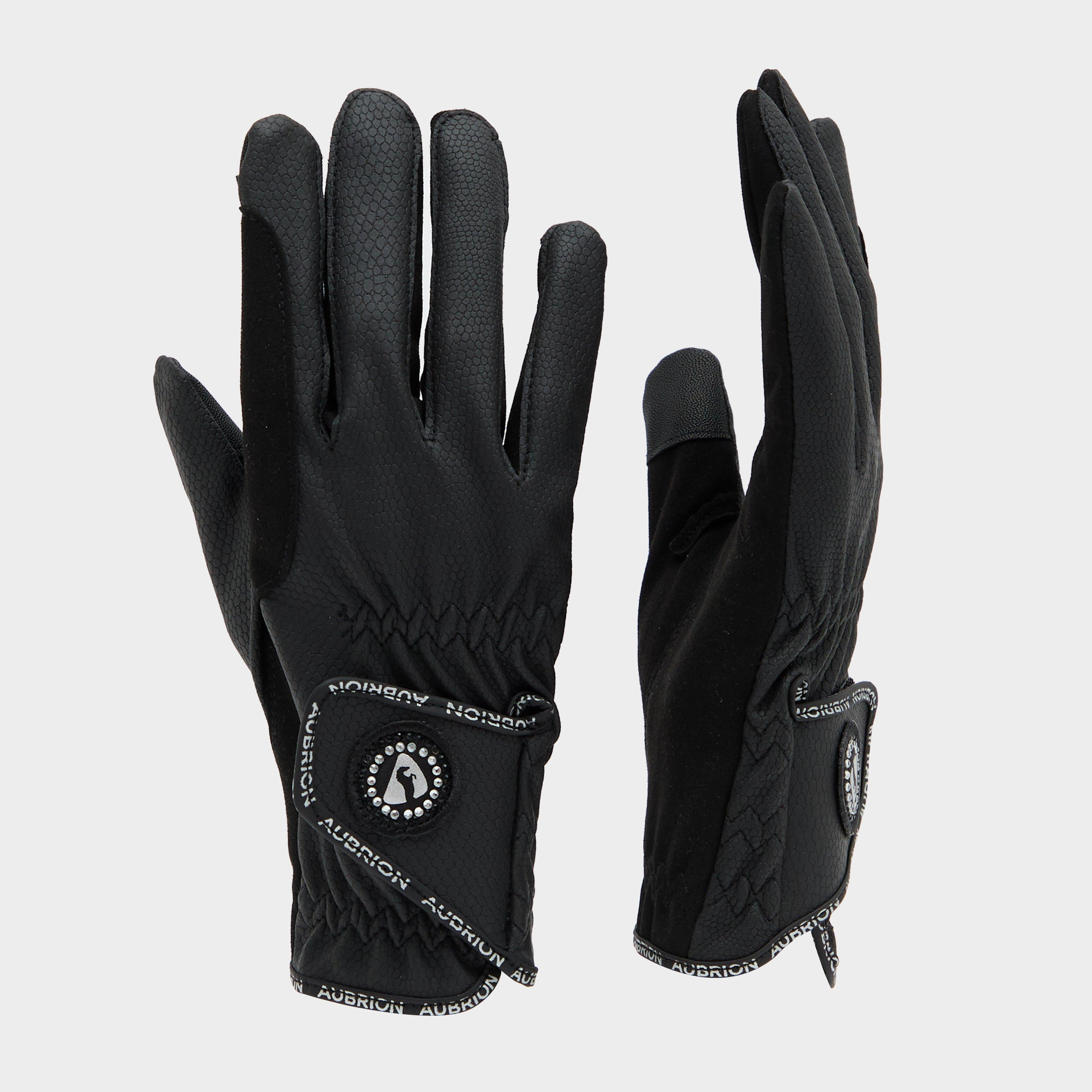 Adults Aachen FlexFit Riding Gloves Black