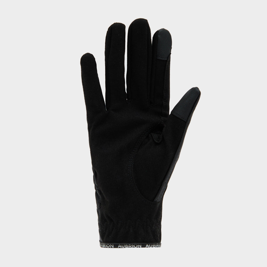 Adults Aachen FlexFit Riding Gloves Black