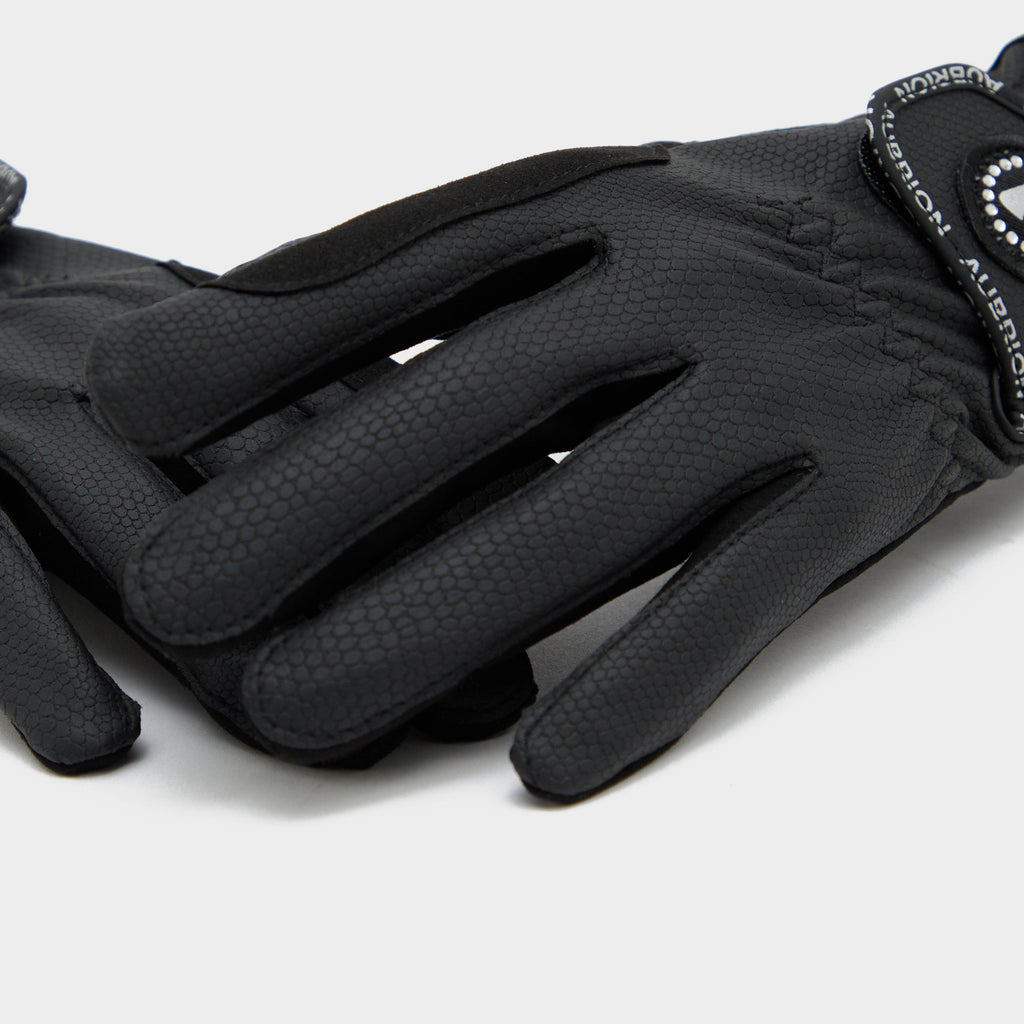 Adults Aachen FlexFit Riding Gloves Black
