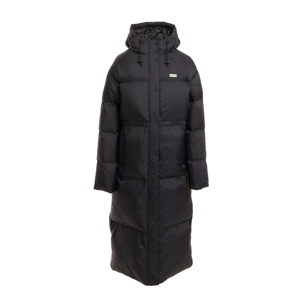 Green Label Womens Birnam Long Jacket Black