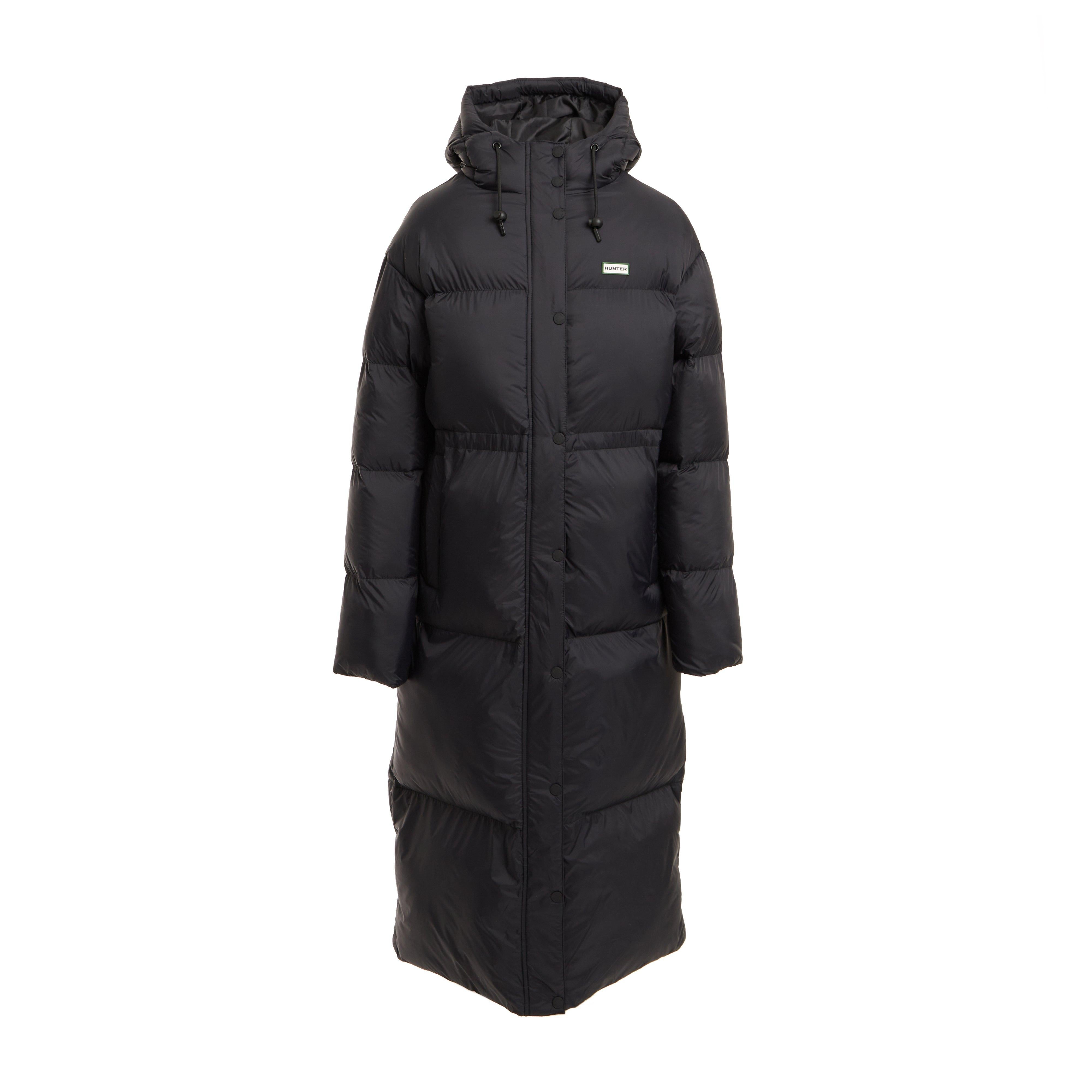 Green Label Womens Birnam Long Jacket Black