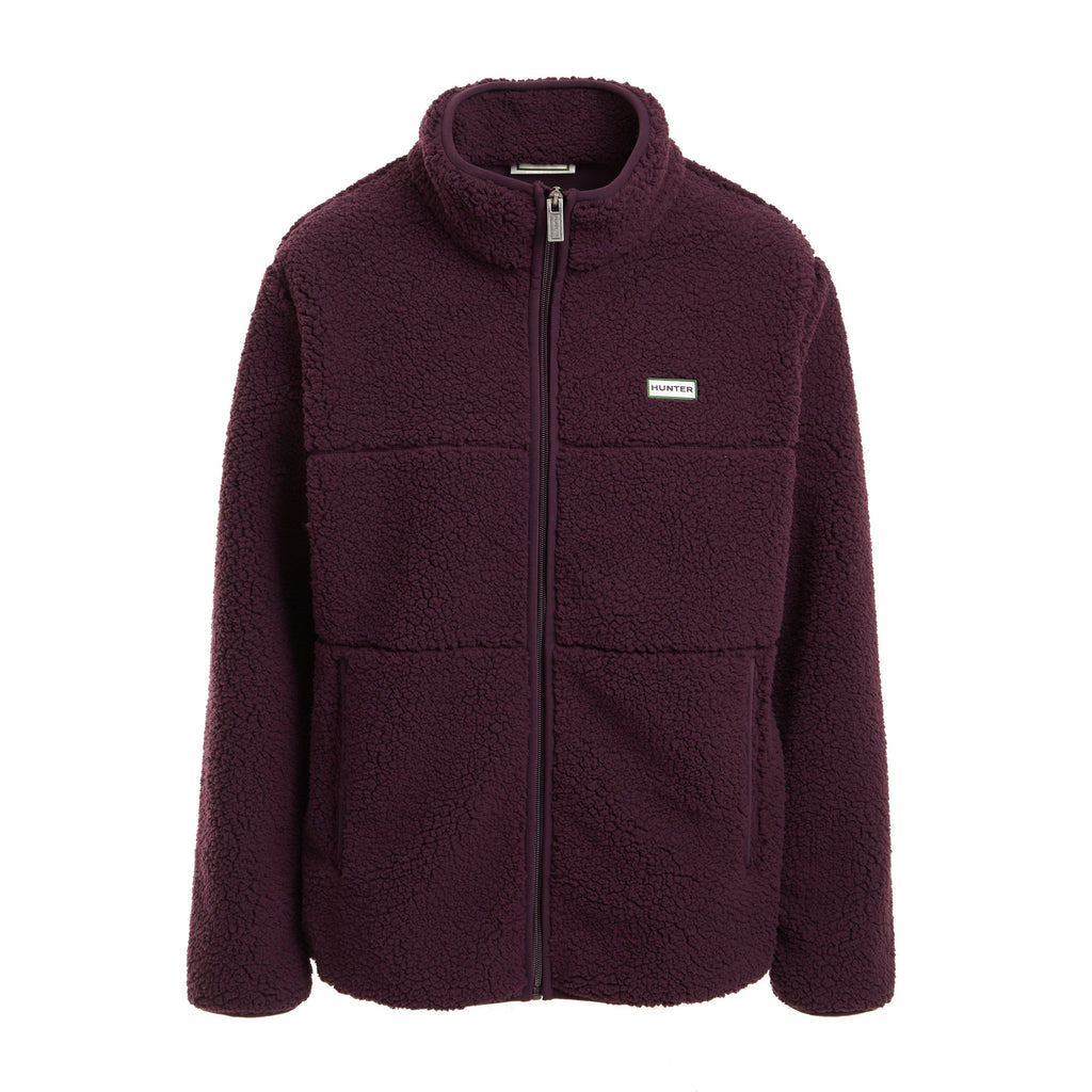 Green Label Womens Nethy Borg Fleece Plum