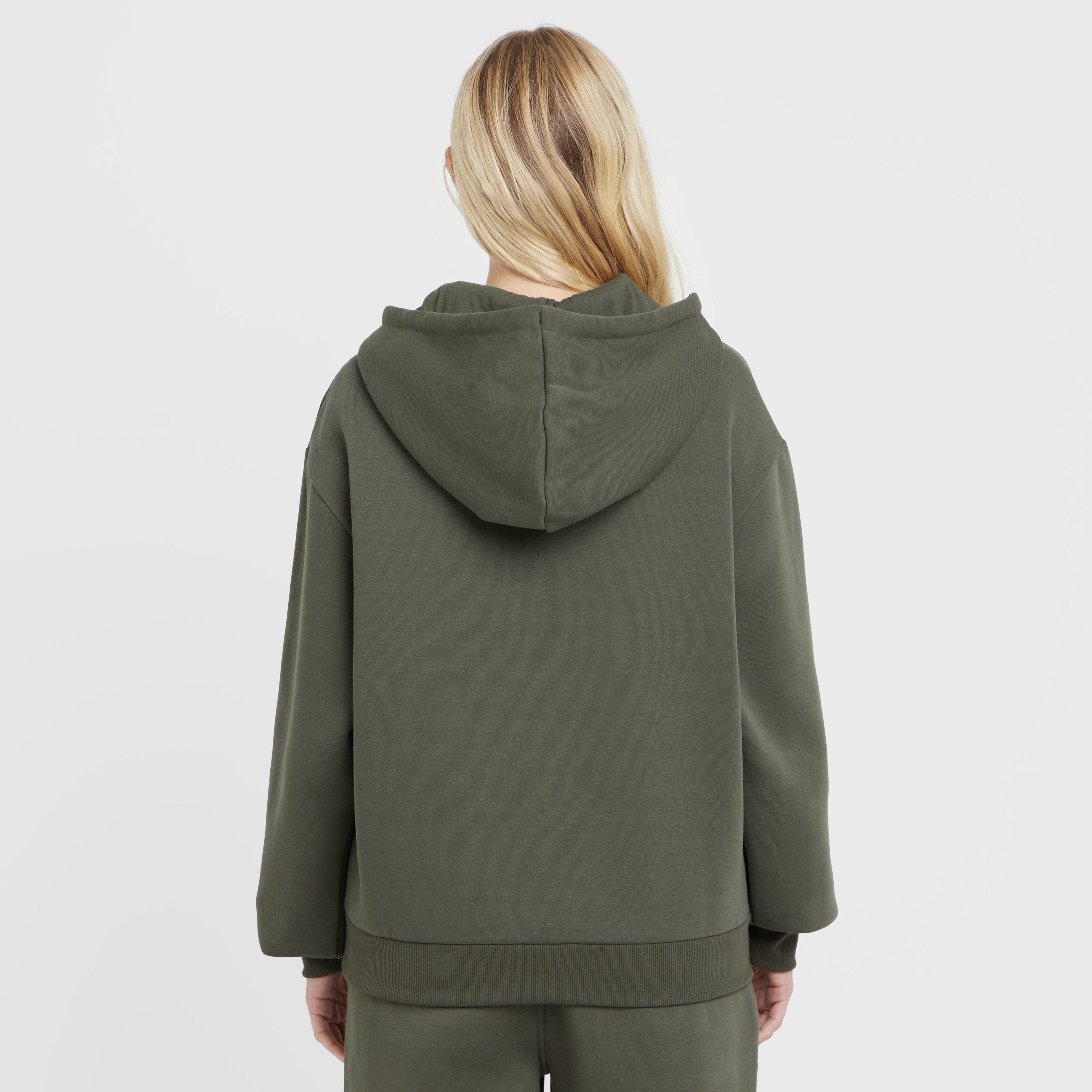 Green Label Womens Rose Hoodie Kambara