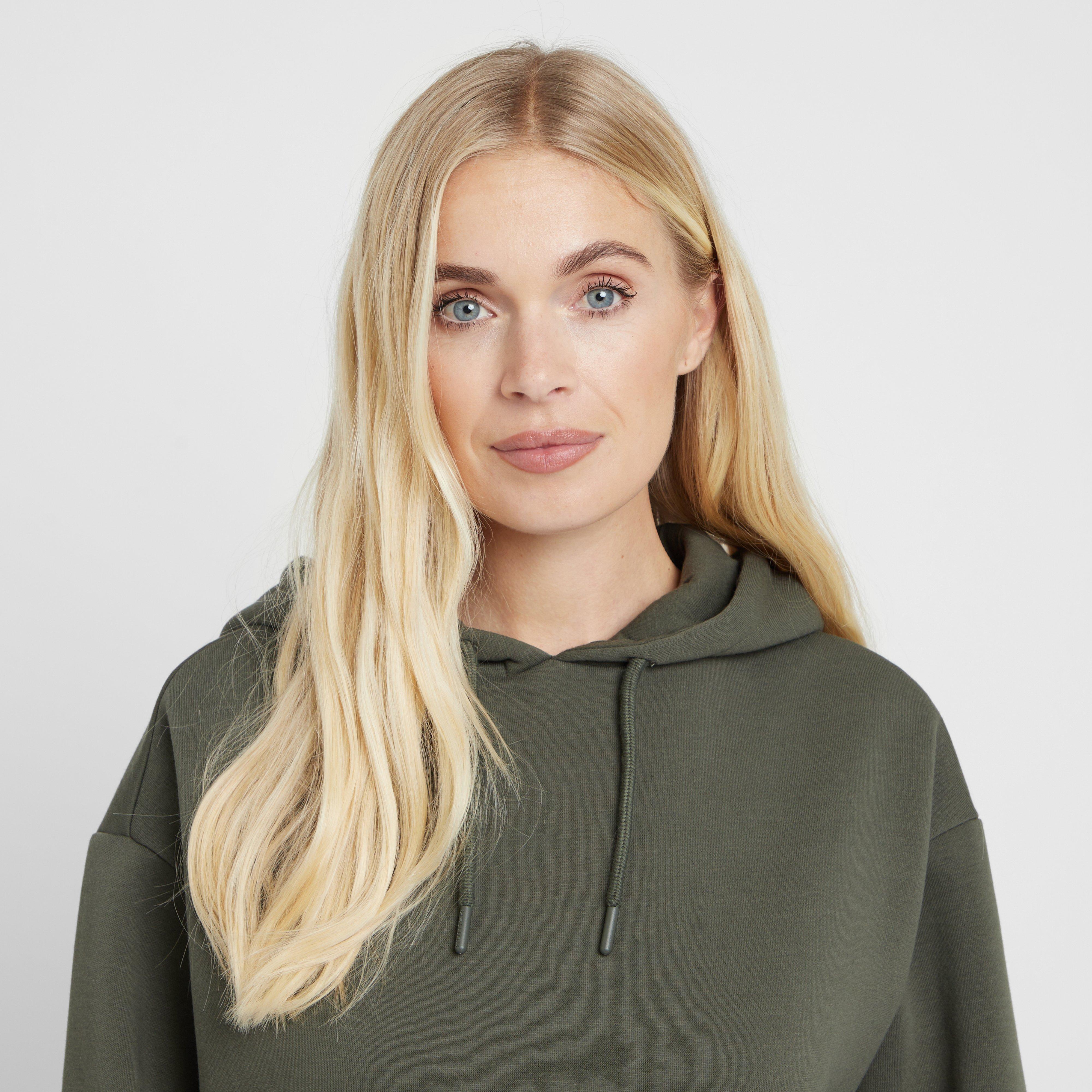 Green Label Womens Rose Hoodie Kambara