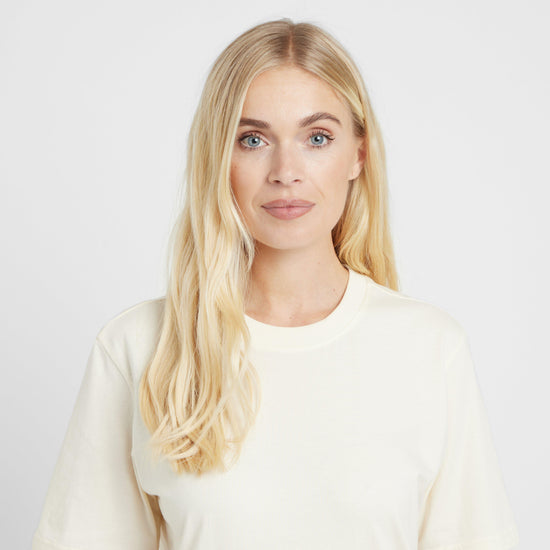 Green Label Womens Alsh T-Shirt White