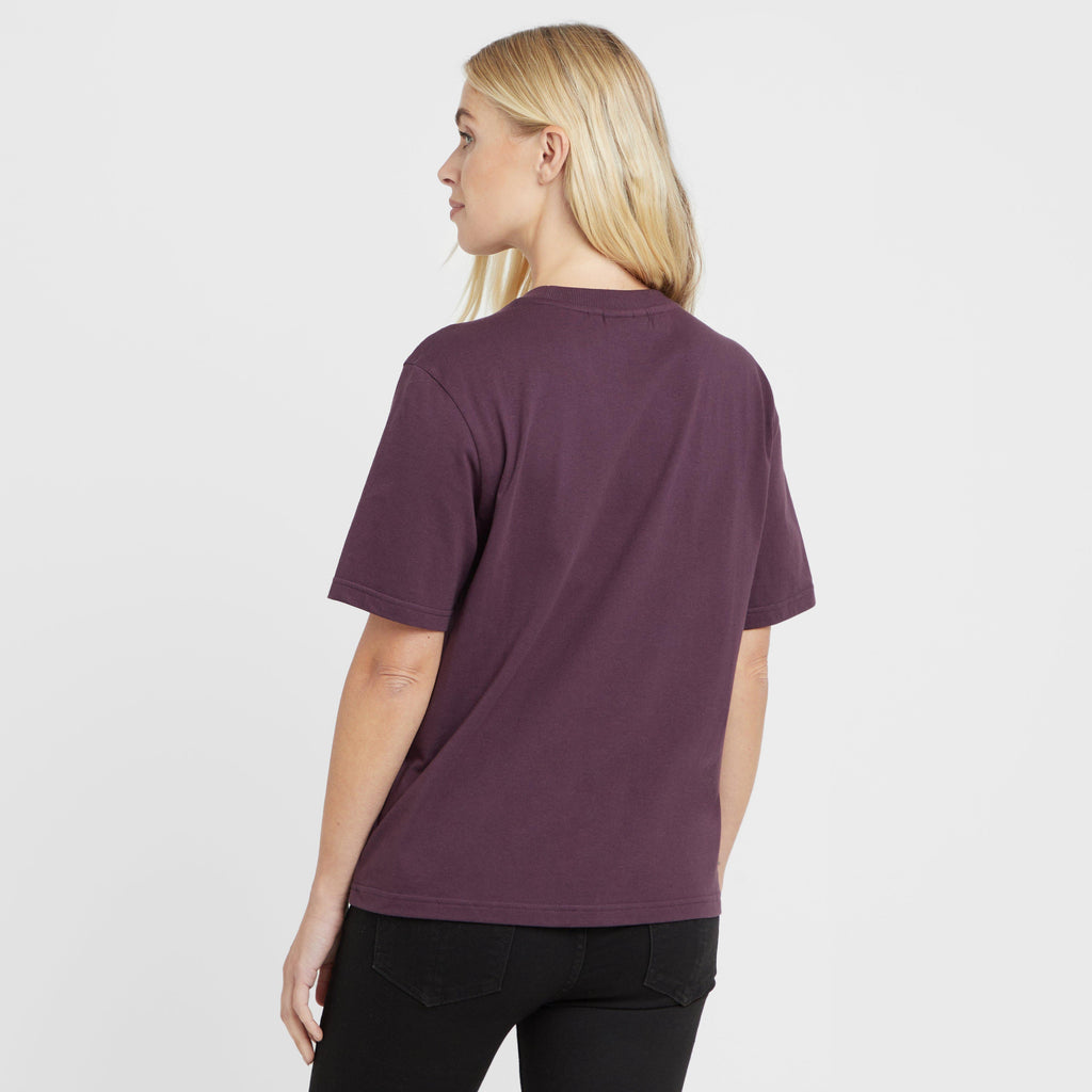 Green Label Womens Alsh T-Shirt Plum Perfect