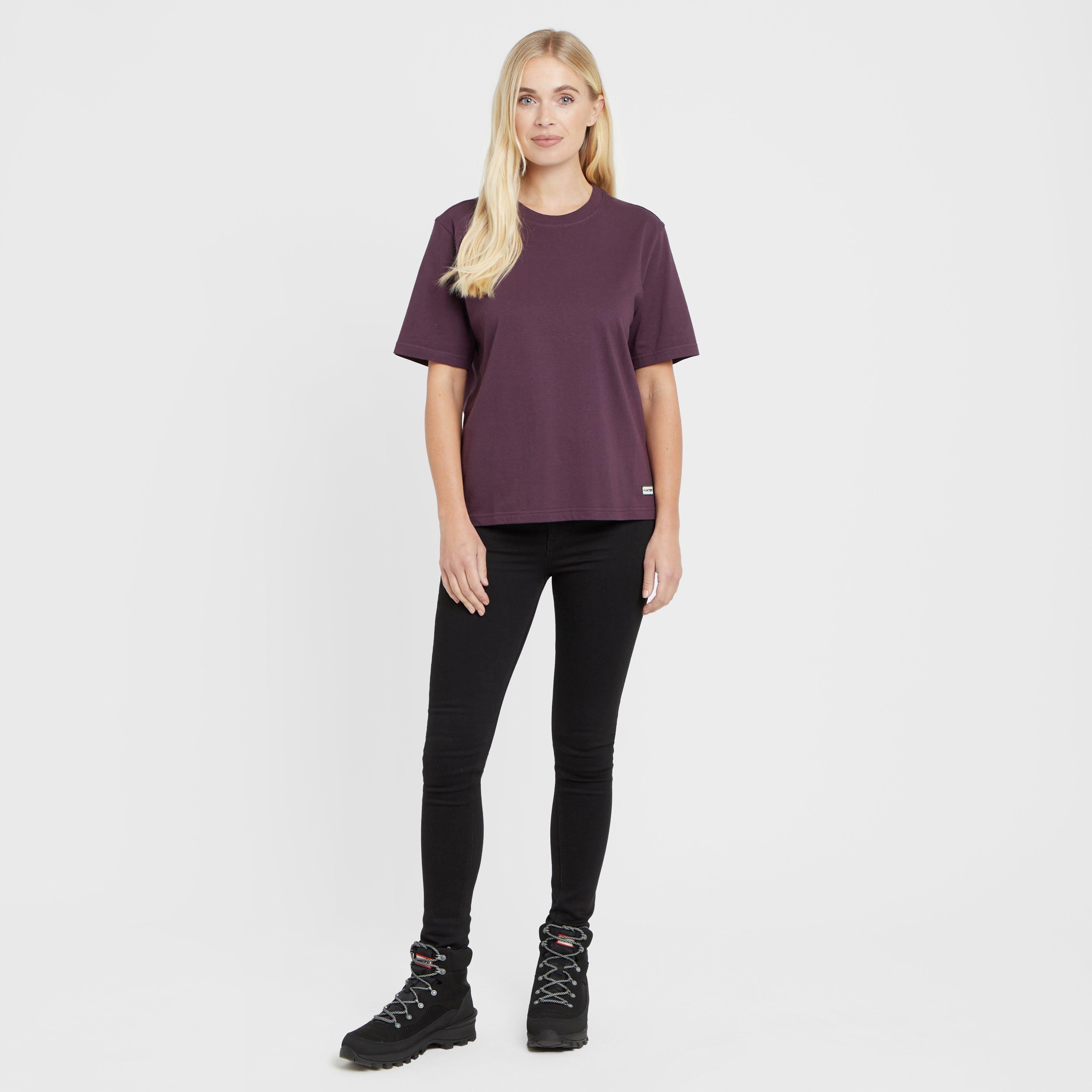 Green Label Womens Alsh T-Shirt Plum Perfect