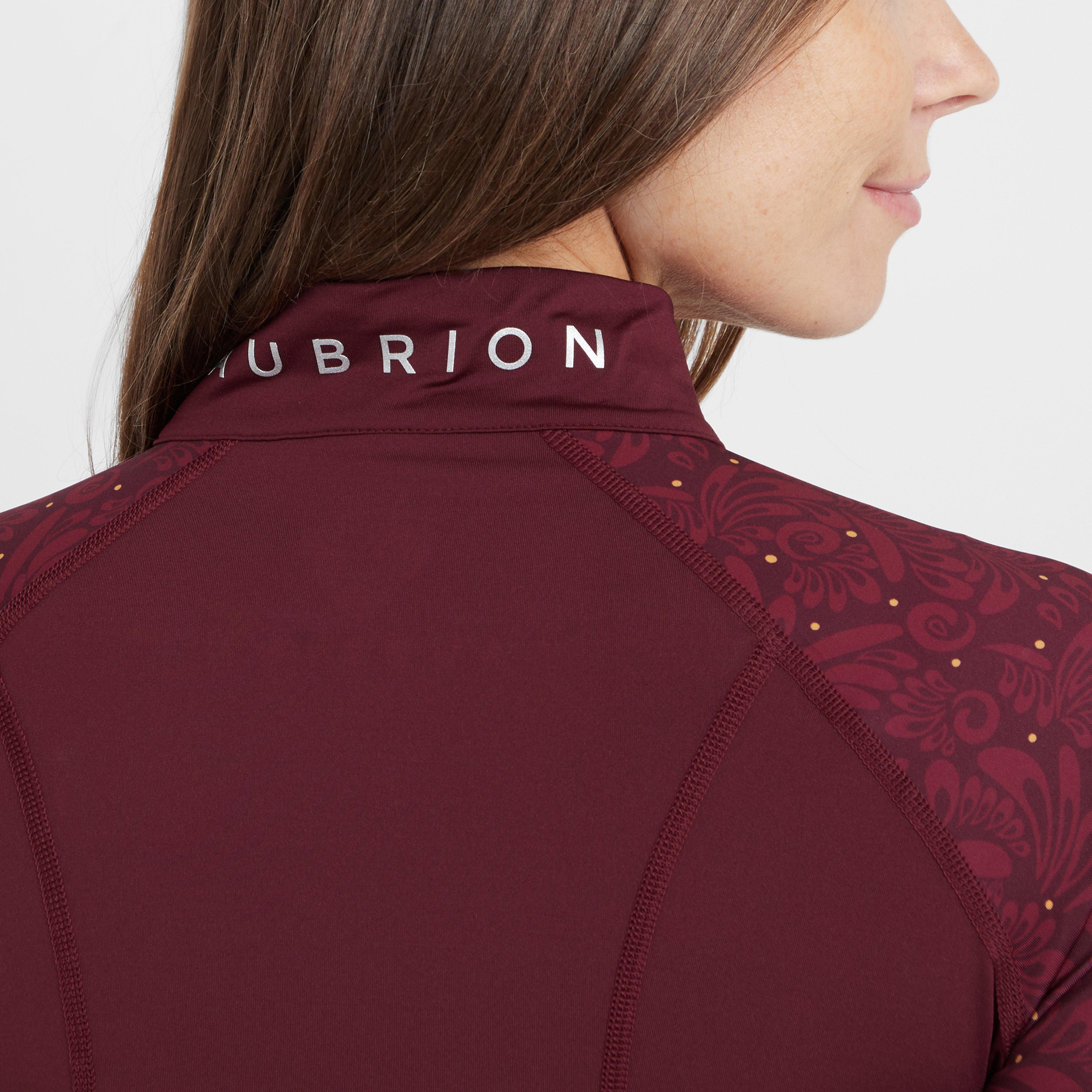 Womens Hyde Park Base Layer Red Paisley