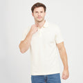 Green Label Mens Alvie Short Sleeved Polo Shirt White