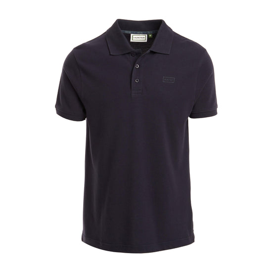 Green Label Mens Alvie Short Sleeved Polo Shirt Navy