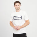 Green Label Mens Barry Big Logo T-Shirt White