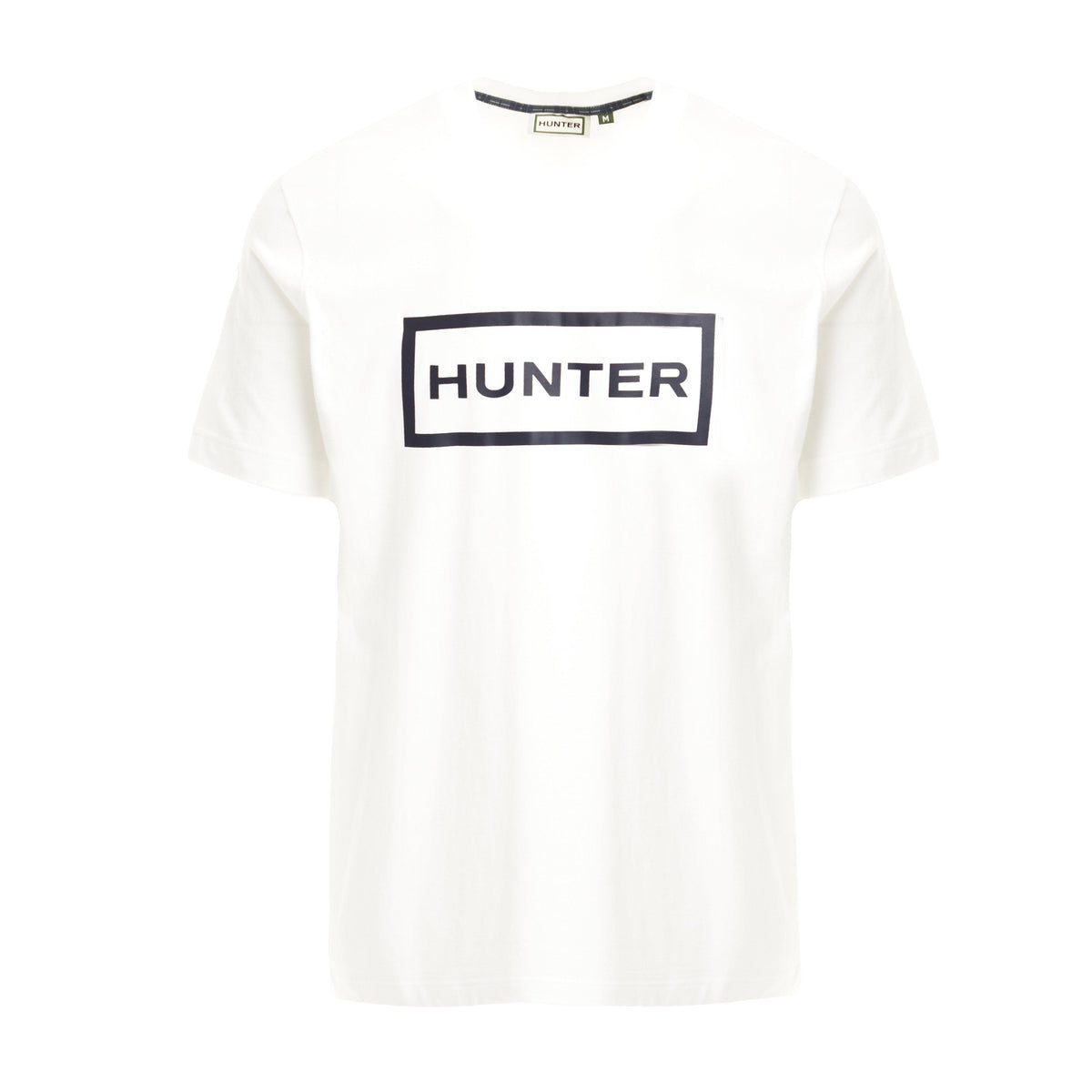 Green Label Mens Barry Big Logo T-Shirt White