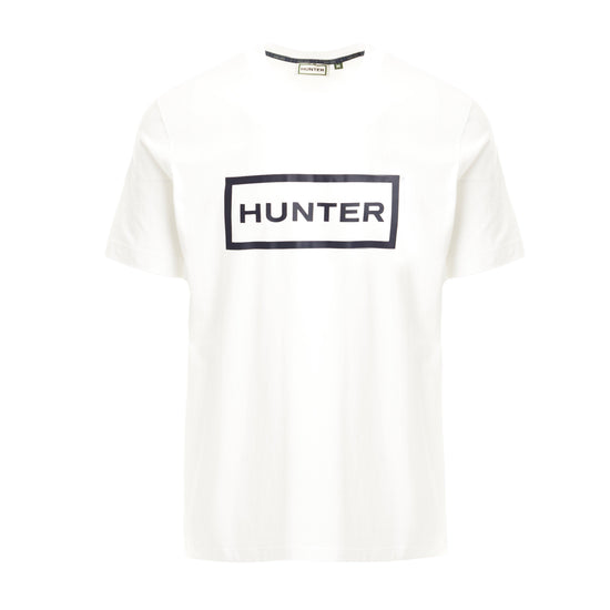 Green Label Mens Barry Big Logo T-Shirt White