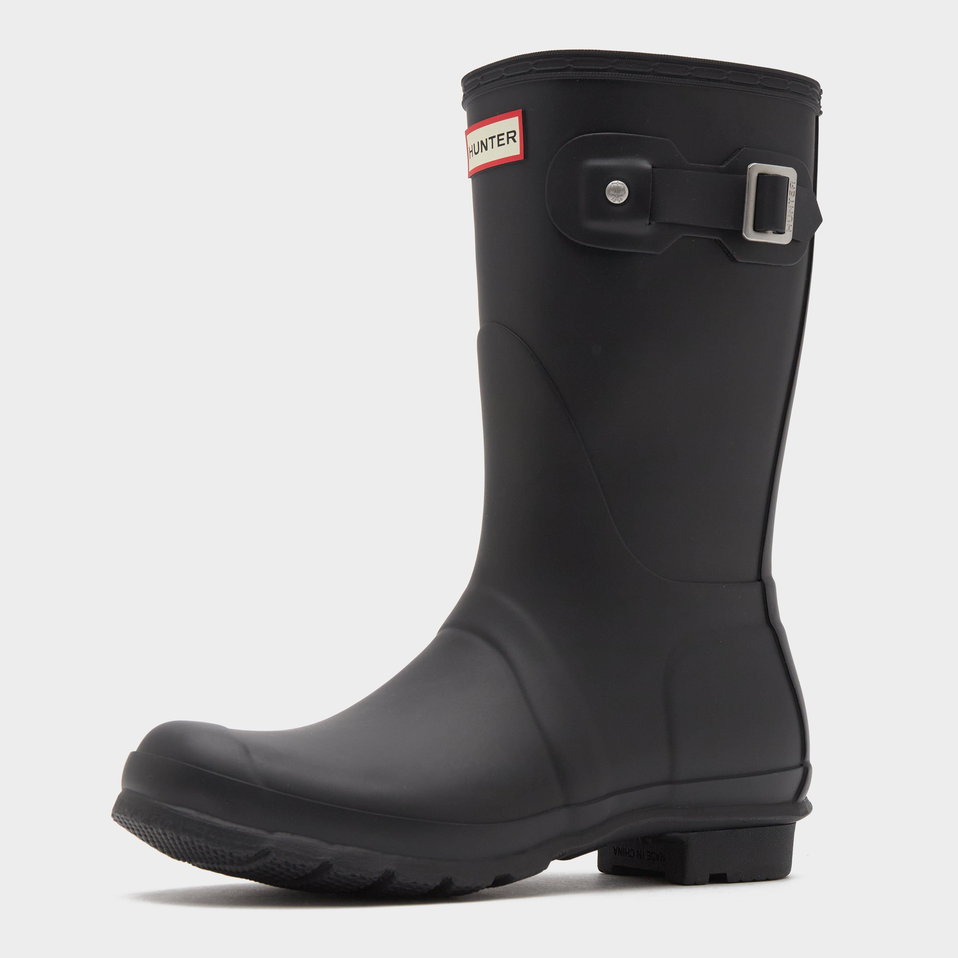 Womens Original Short Wellington Boots Black