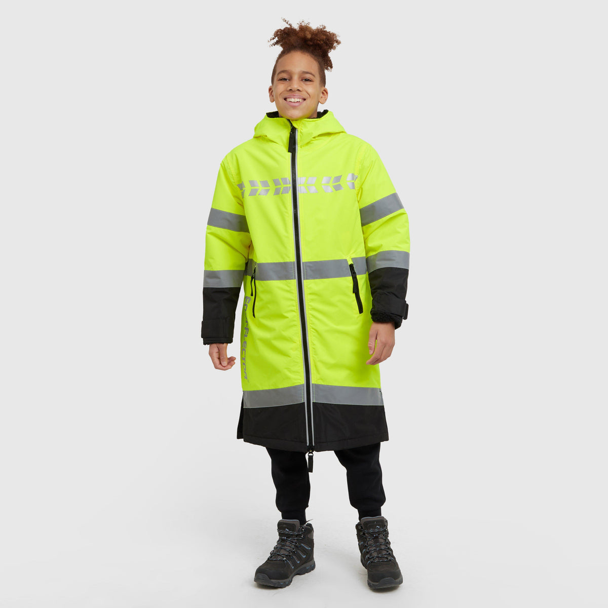 Kids All Weather Robe Yellow