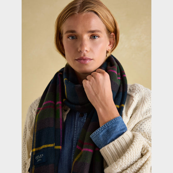 Womens Langtree Scarf Navy