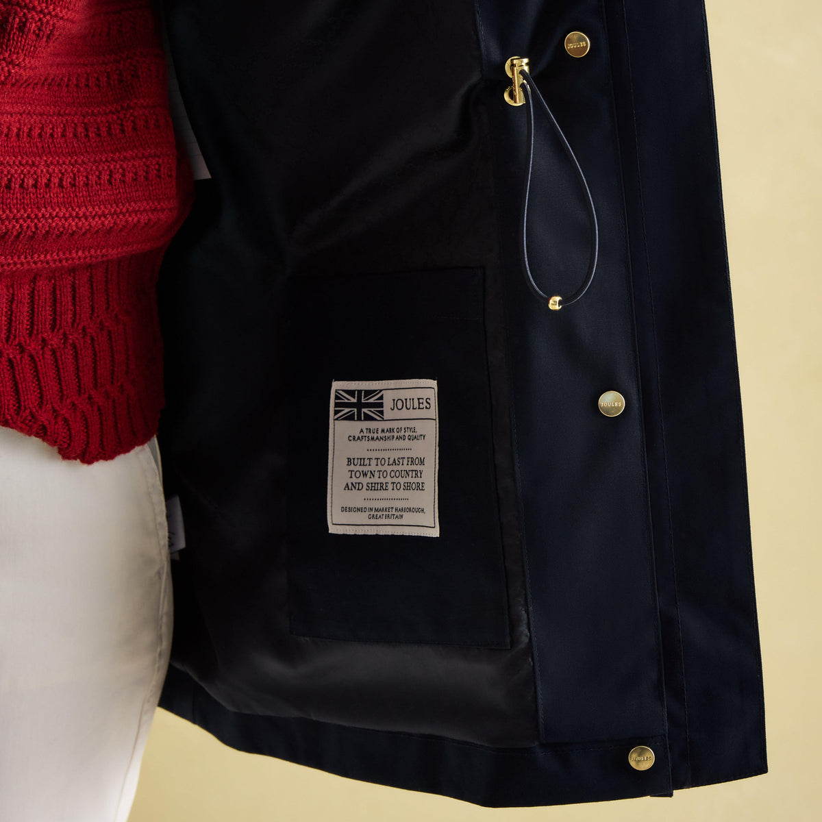 Womens Fairford Waterproof Jacket Navy