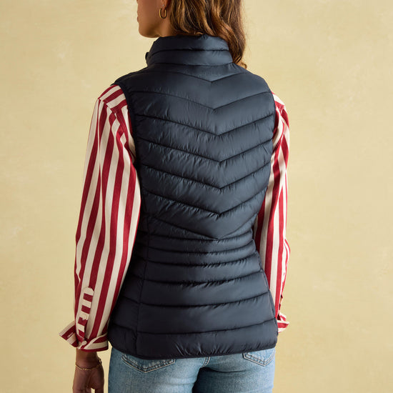 Womens Kenley Showerproof Padded Gilet Navy