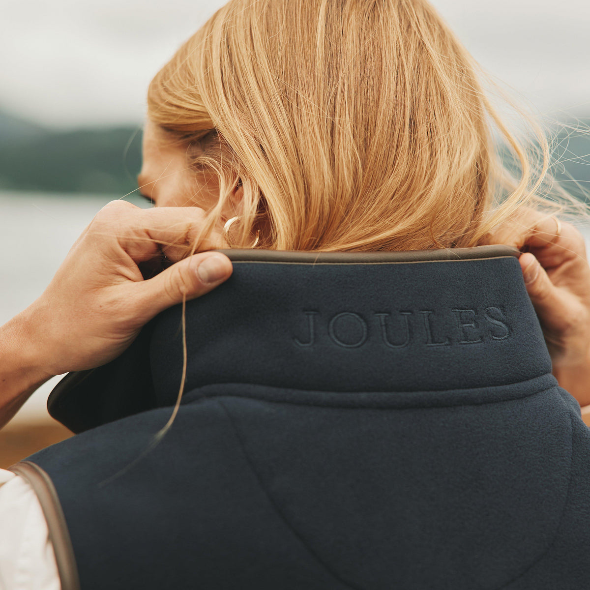 Women Fairbourne Fleece Gilet Navy