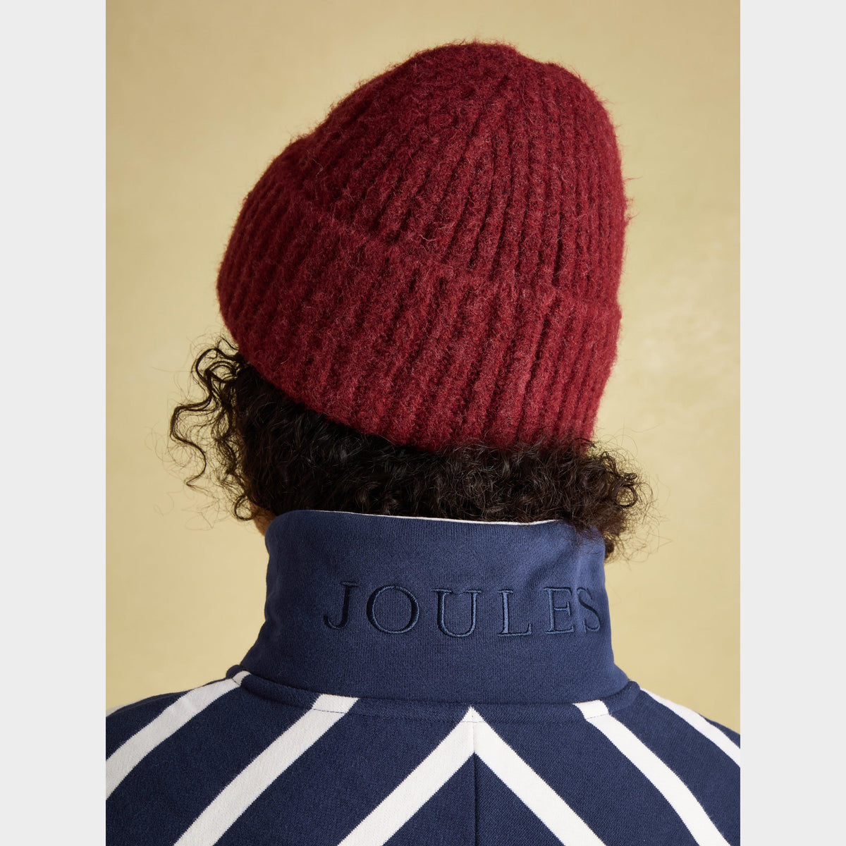 Womens Burnham Funnel Neck Quarter Zip Sweatshirt Navy Blue