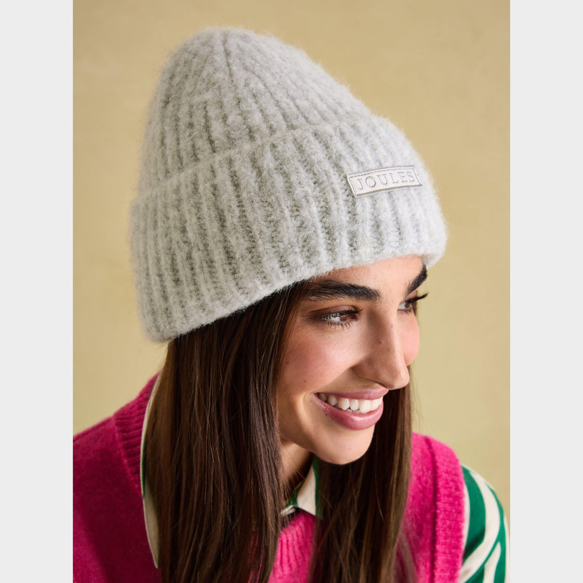 Womens Caversham Beanie Hat Grey