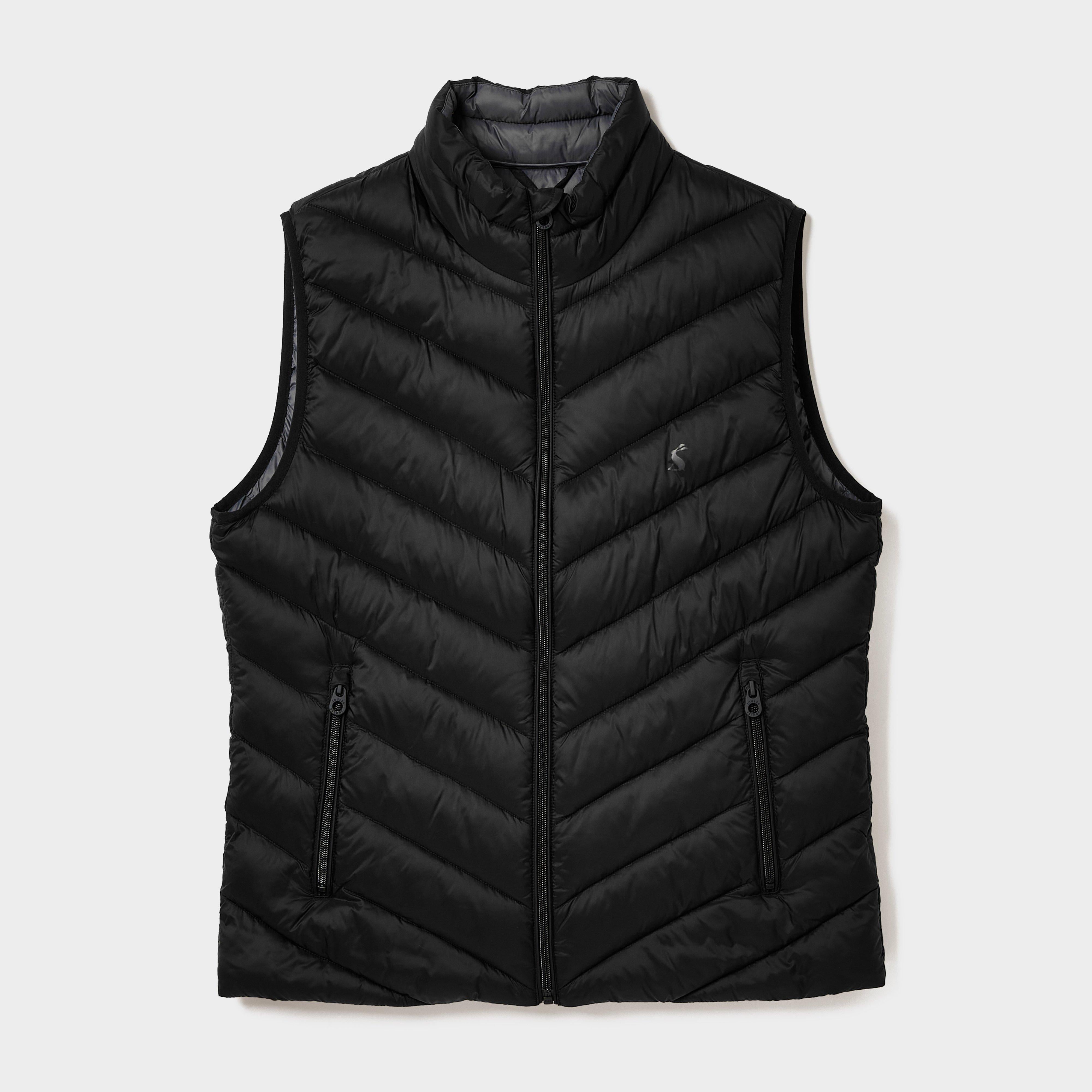 Mens Garrett Showerproof Padded Gilet Black