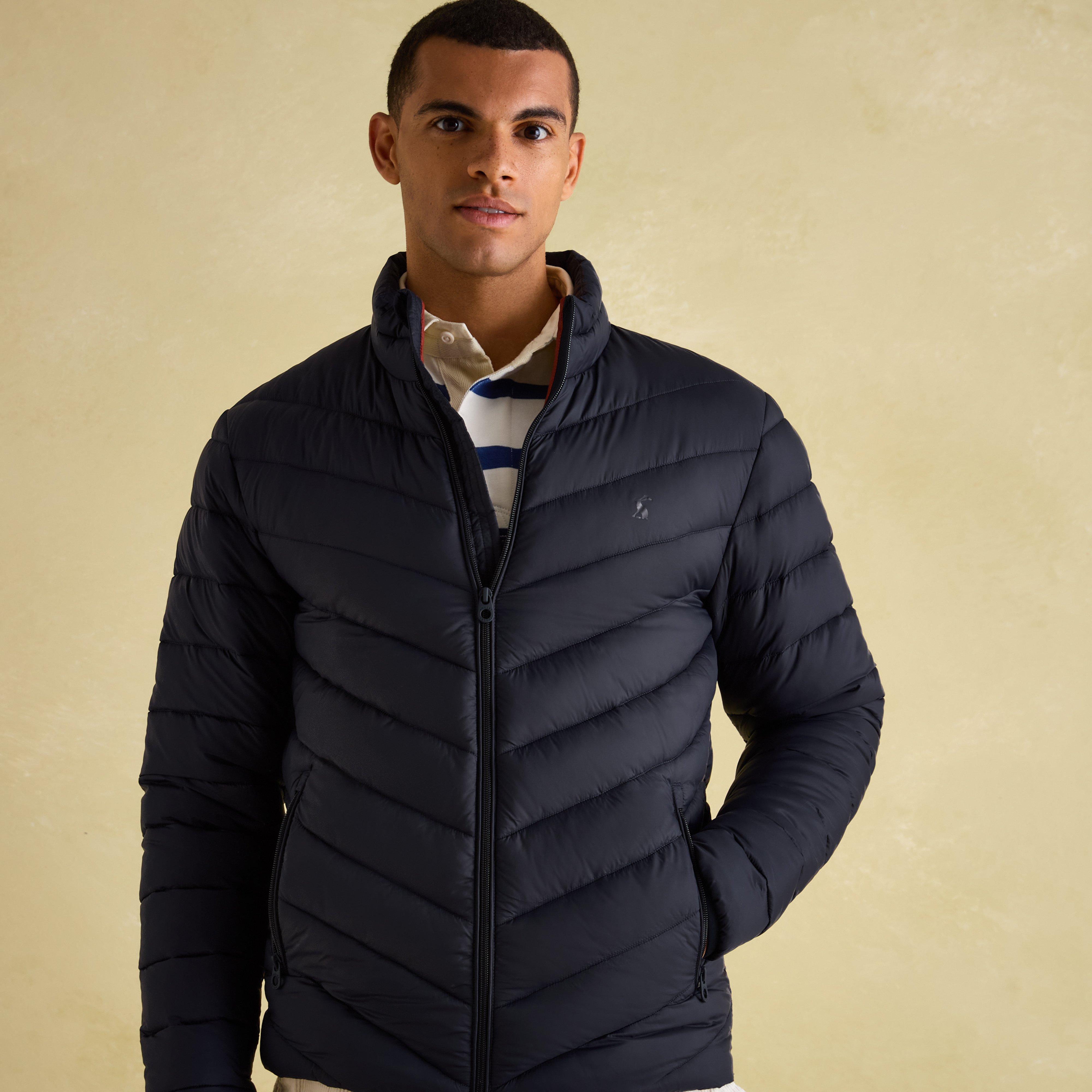 Mens Garrett Showerproof Padded Jacket Navy