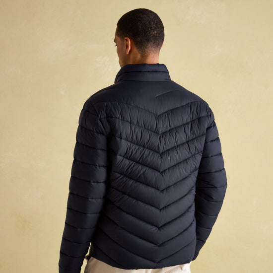 Mens Garrett Showerproof Padded Jacket Navy