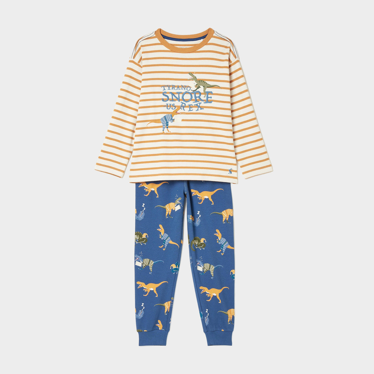Kids Doze Days Print Jersey Pyjama Set Dinosaur