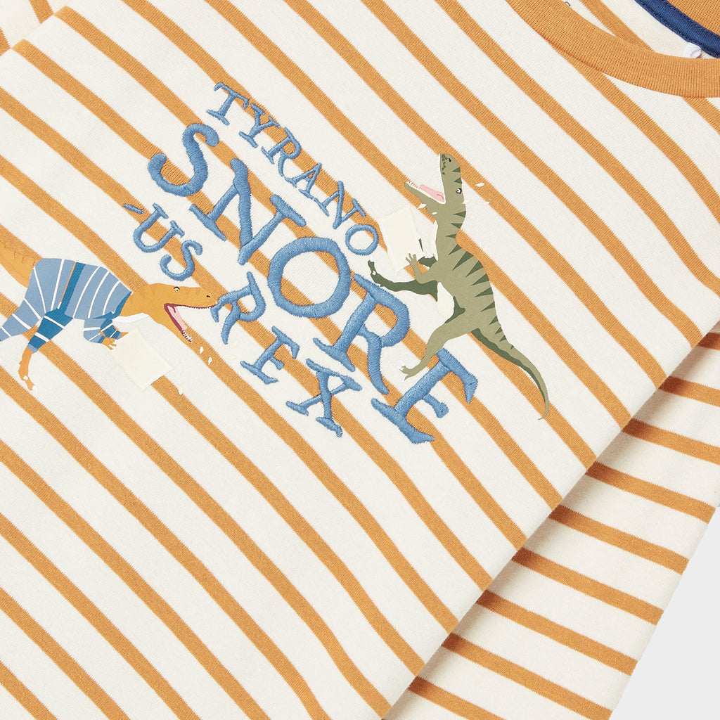 Kids Doze Days Print Jersey Pyjama Set Dinosaur