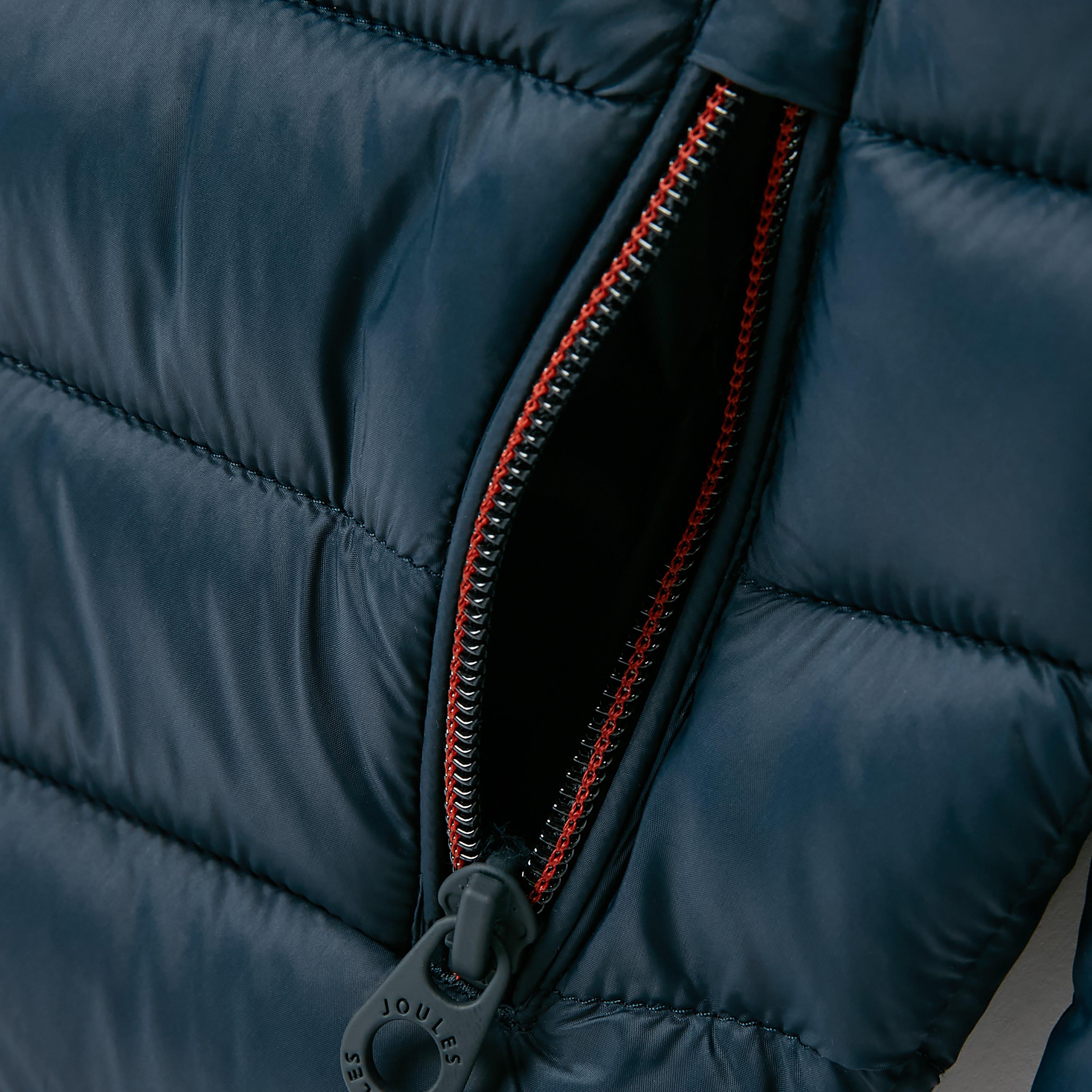 Kids Cairn Showerproof Padded Coat Navy Blue